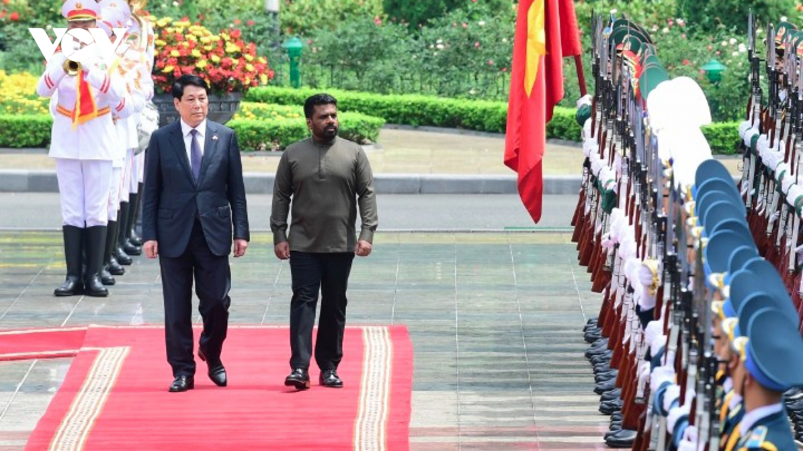 Vietnam welcomes Sri Lankan President on state visit